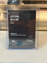 Estevao Willian Chelsea 2026 Topps Chrome Premier League RC Locked In Insert - back