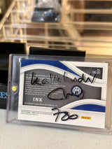 Zlatan Ibrahimovic Ink Autograph back