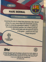 Marc Bernal 11/15 Merlin's Chosen Ones, purple/red foil parallel – Topps Merlin UEFA Club Competitions 2024/25 – FC Barcelona