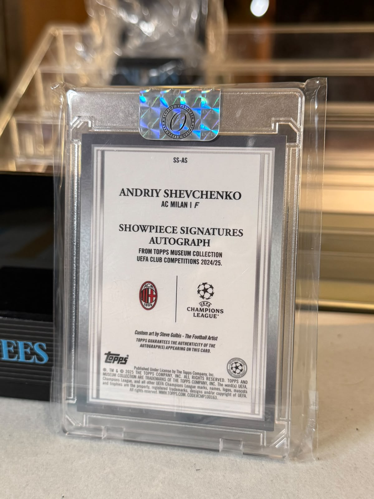 Andriy Shevchenko AC Milan C0000827 front