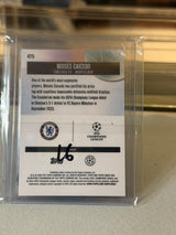 Moises Caicedo Chelsea Topps Finest UEFA Champions League gold refractor card image A - C0000698