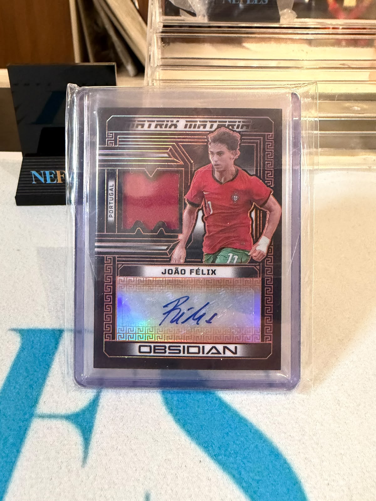 João Félix MM-JFX 5/6 – Portugal trading card, front