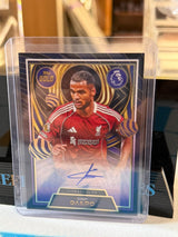 Cody Gakpo Current Stars Autograph – 2025/26 Topps Gold Premier League, front