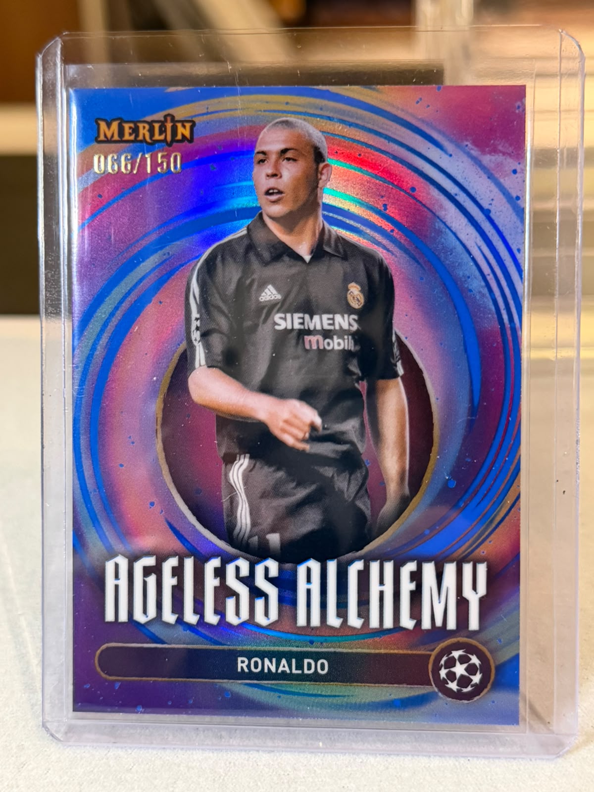 Ronaldo front - 2024/25 Topps Merlin UEFA Club Competitions Ageless Alchemy 066/150