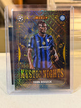 Yann Bisseck front - 2024/25 Topps Merlin UEFA Club Competitions 05/50