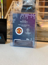 Wayne Rooney - 2026 Topps Chrome UEFA Champions League Metaverse MV-12 - Back