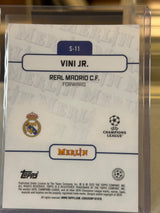 Vinícius Júnior back - 2024/25 Topps Merlin UEFA Club Competitions The Shiny