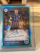 Lautaro Martínez front - 2024/25 Topps Merlin UEFA Club Competitions 60/75