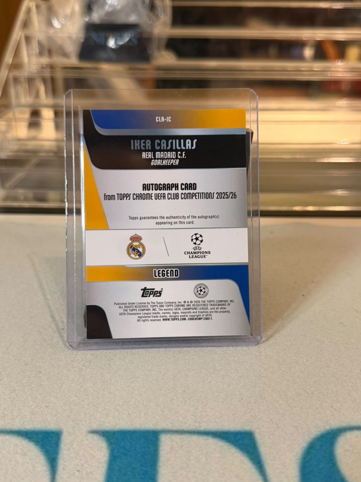 Iker Casillas - back