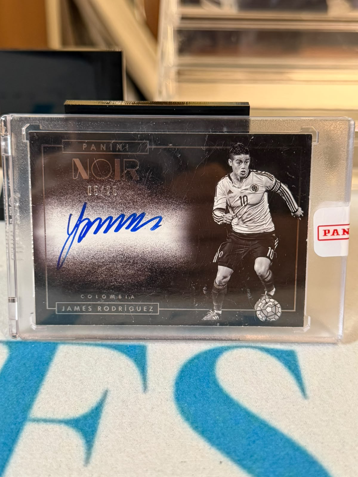 James Rodríguez NB-JR 05/25 – Colombia trading card, front