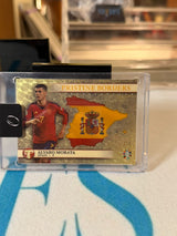 Álvaro Morata 1/1 – Spain trading card, front