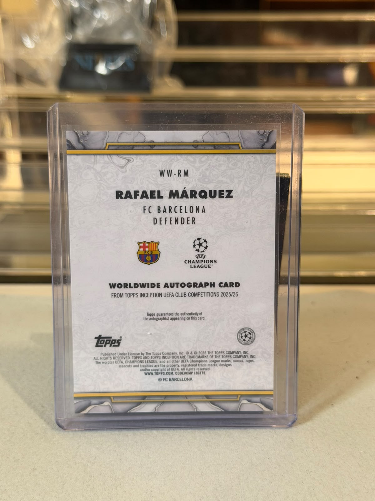 Rafael Márquez - back