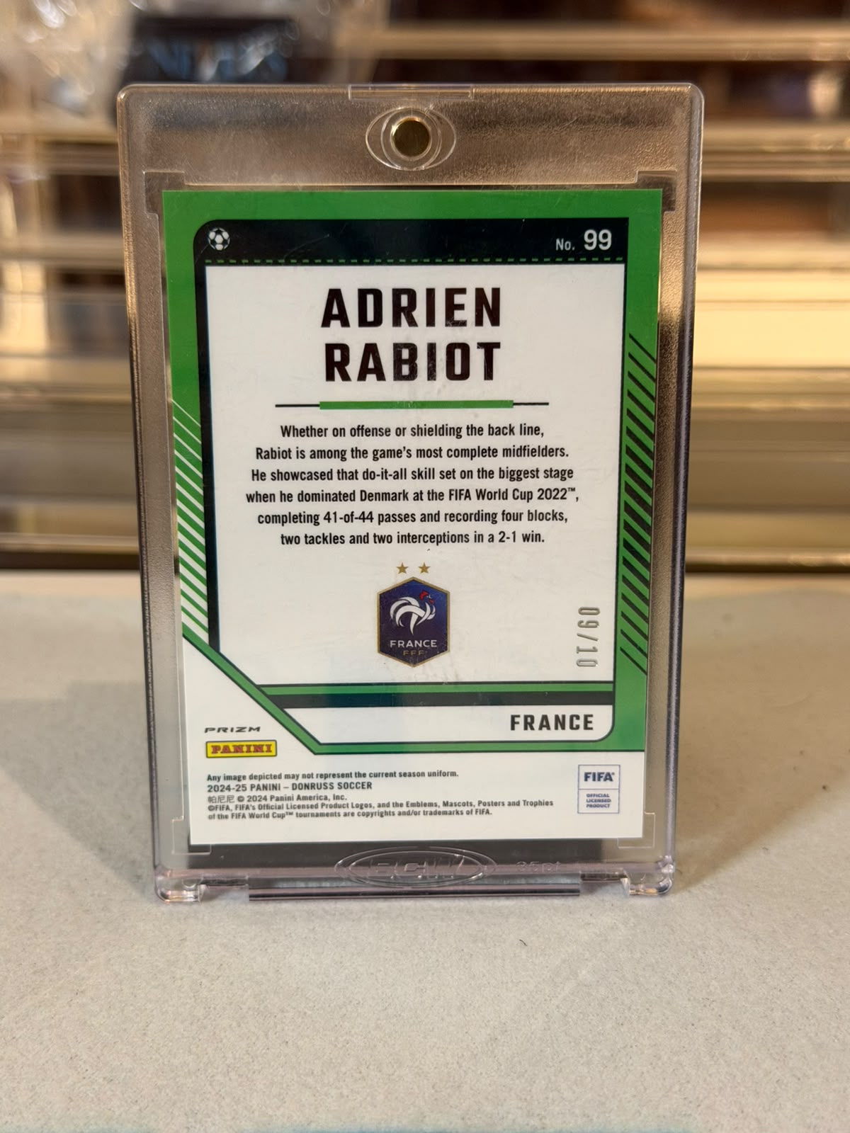 Adrien Rabiot - back
