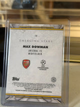 Max Dowman Emerging Stars 036/125 back