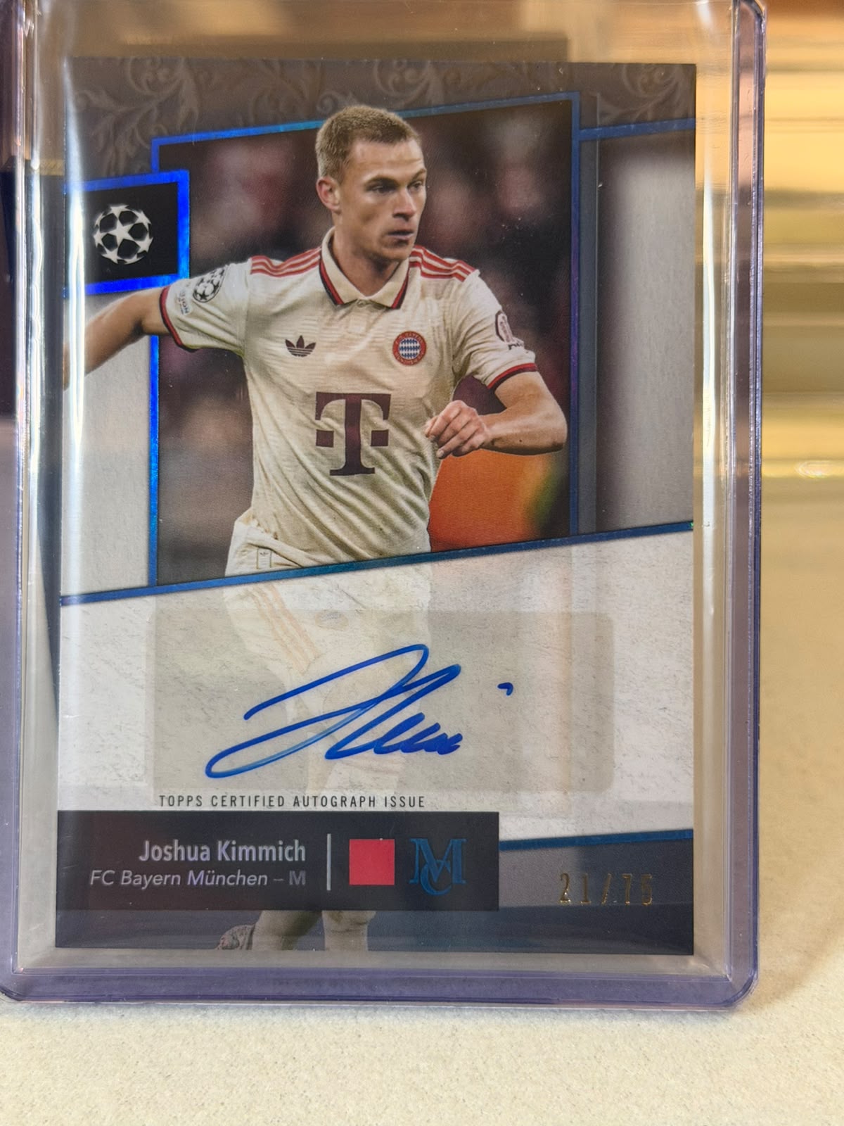 FC Bayern batch card SKU C0000467 front