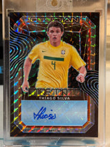 Thiago Silva MS-TS Blue/Rainbow – Brazil trading card, front
