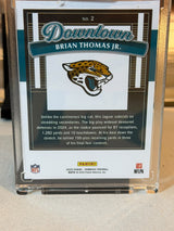 Brian Thomas Jr. Downtown #2 2025 Panini Donruss Football - Jacksonville Jaguars - back
