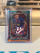 Raphinha FC Barcelona Panini Obsidian Eruption card image A - C0000692