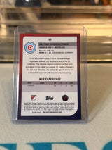 Bastian Schweinsteiger Chicago Fire Topps Chrome MLS card image B - C0000689
