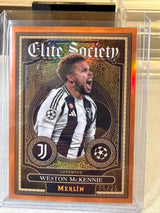 Weston McKennie front - 2024/25 Topps Merlin UEFA Club Competitions 06/25