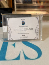 Diego Milito 09/10 – Argentina trading card, back