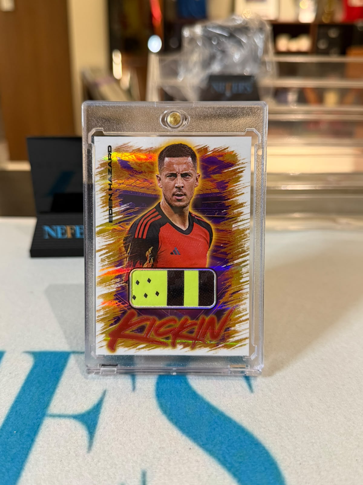 Eden Hazard KK13 01/03 – Belgium trading card, front