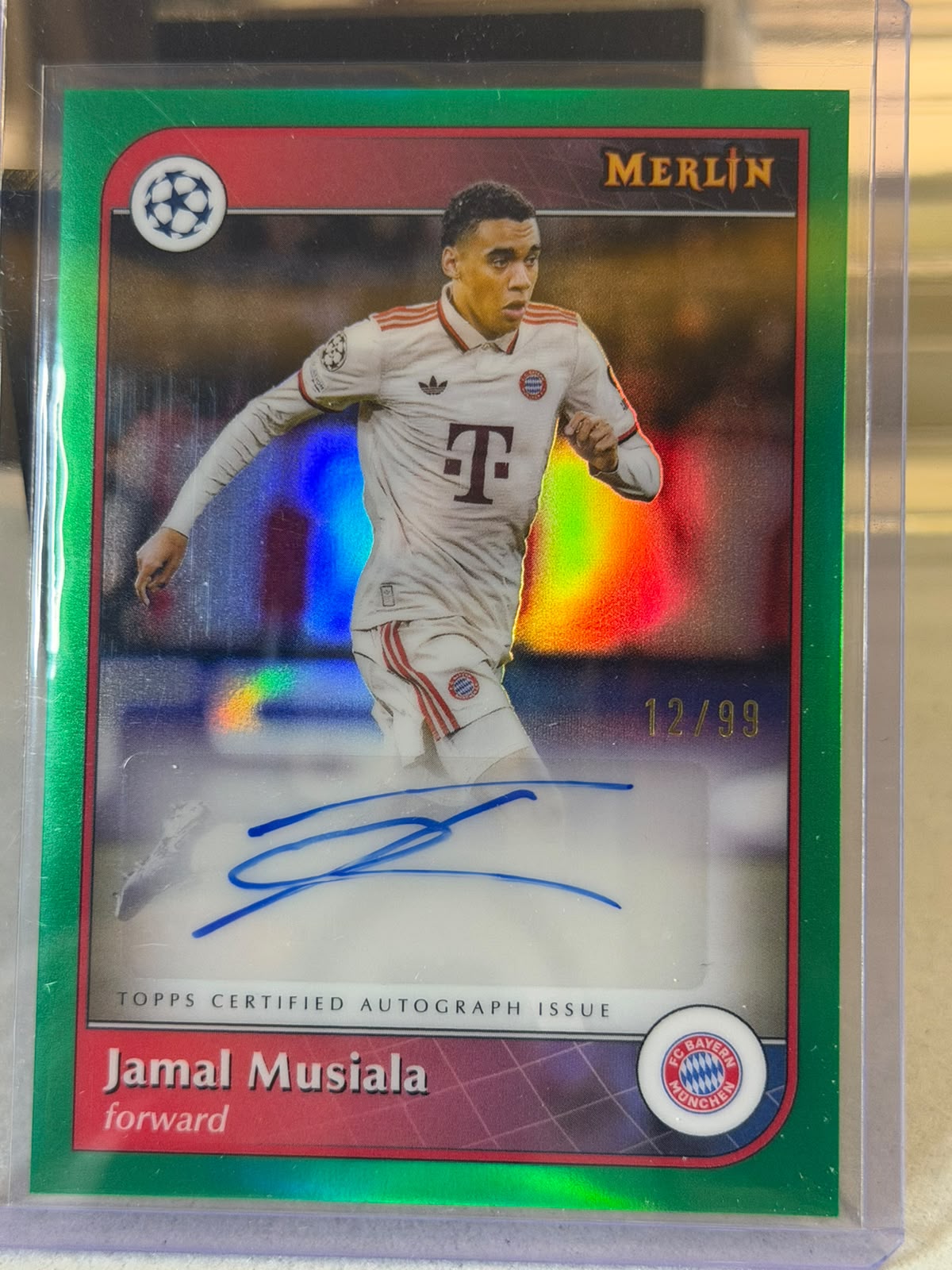 FC Bayern batch card SKU C0000472 front