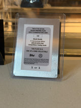 Nicolo Barella printing plate back