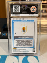 Edinson Cavani SS-ECA 4/5 – Uruguay trading card, back