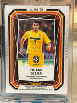 Thiago Silva MS-TS Blue/Rainbow – Brazil trading card, back