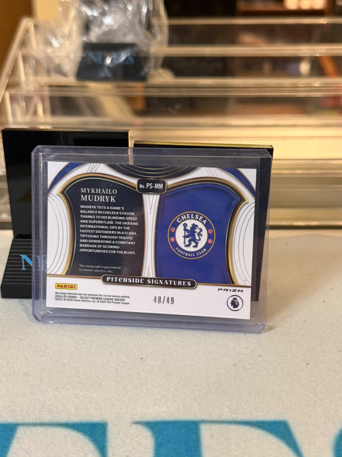 Mykhailo Mudryk Chelsea C0000823 front