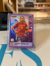 Alexia Putellas 32/50 – Spain trading card, front