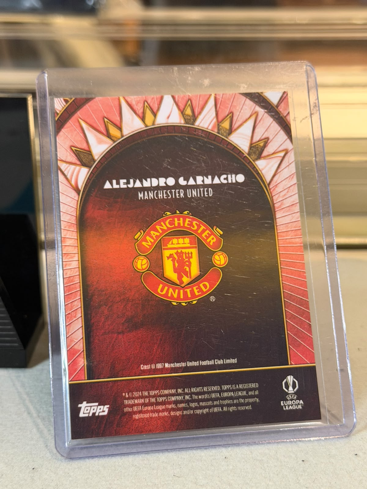 Alejandro Garnacho Manchester United C0000839 back