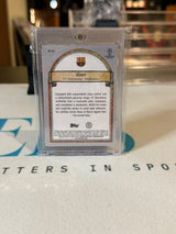Gavi Renaissance, stained-glass design – 2023 Topps Merlin UEFA Champions League – FC Barcelona trading card, back