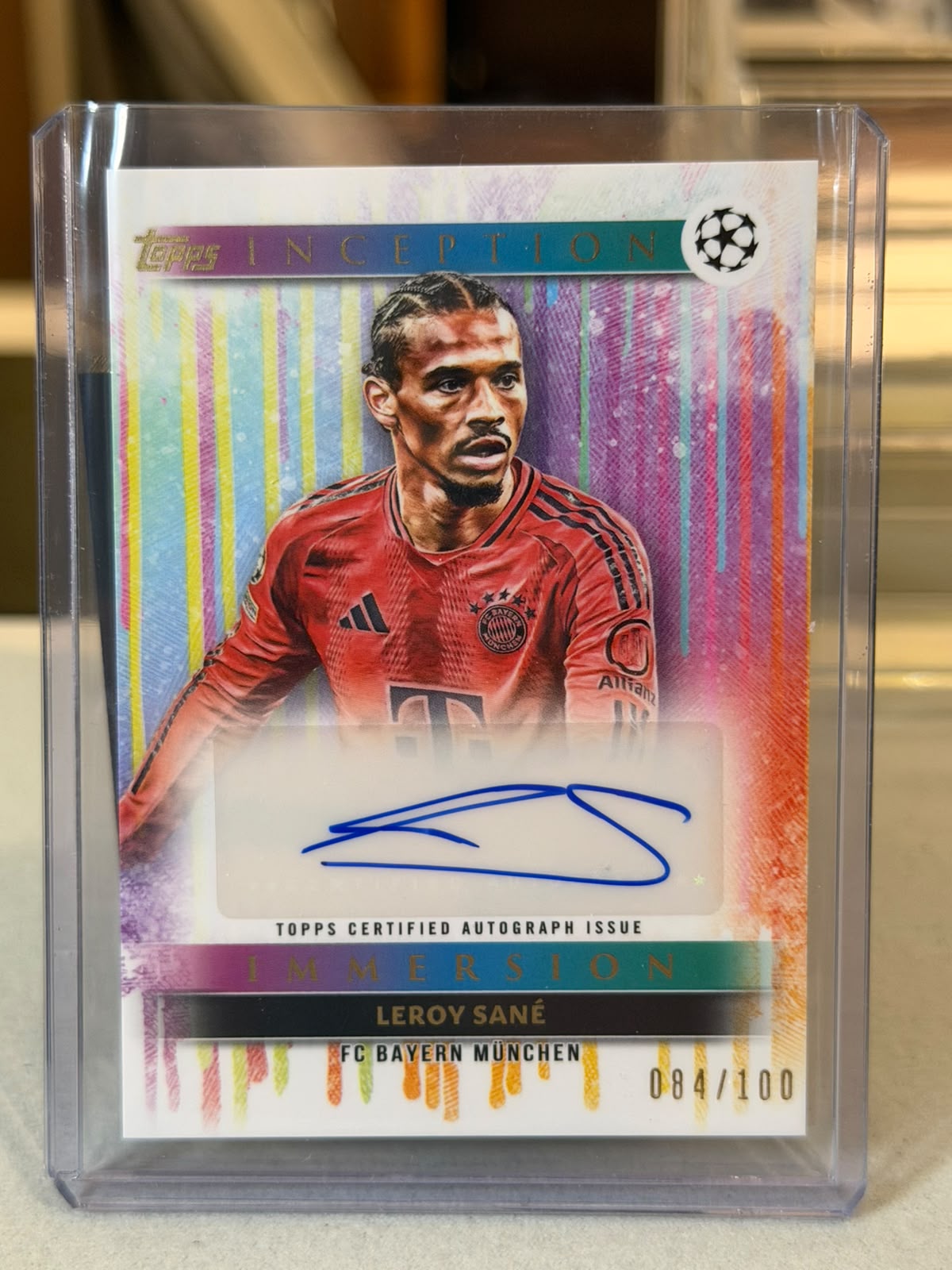 FC Bayern batch card SKU C0000453 front