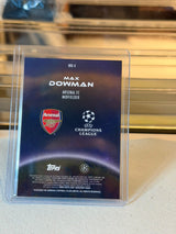 Max Dowman 2025/26 Topps Chrome UEFA Champions League Wonderkids - back