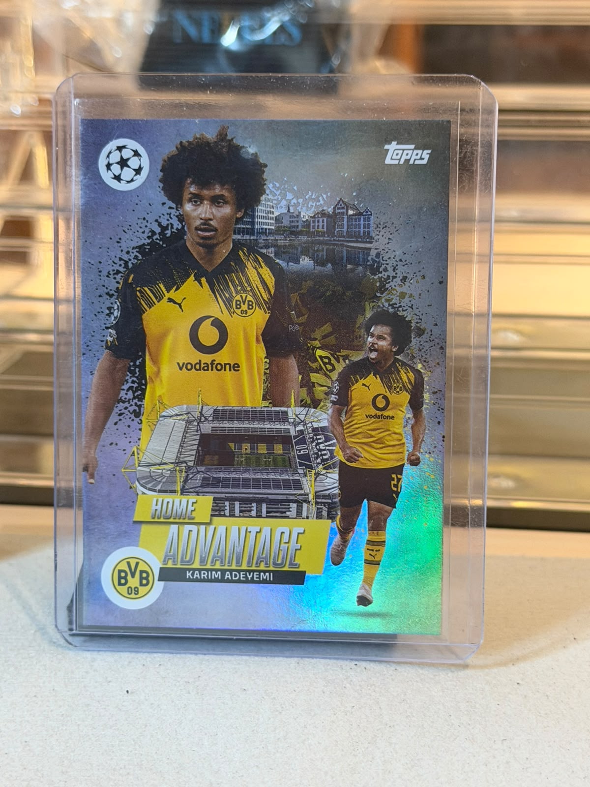 Karim Adeyemi - Borussia Dortmund - 2026 Topps UCL Home Advantage HP-21 (front)