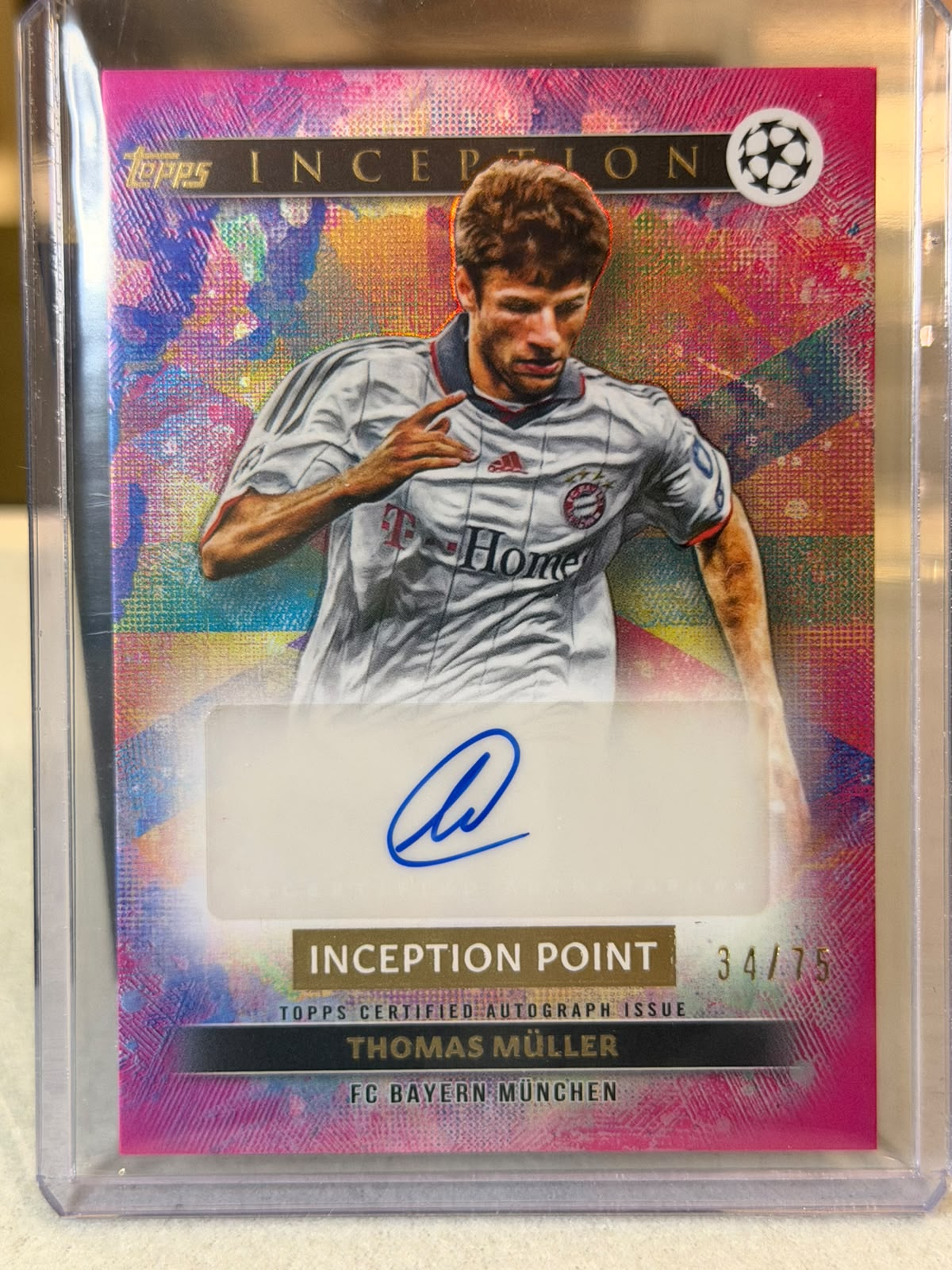 FC Bayern batch card SKU C0000469 front