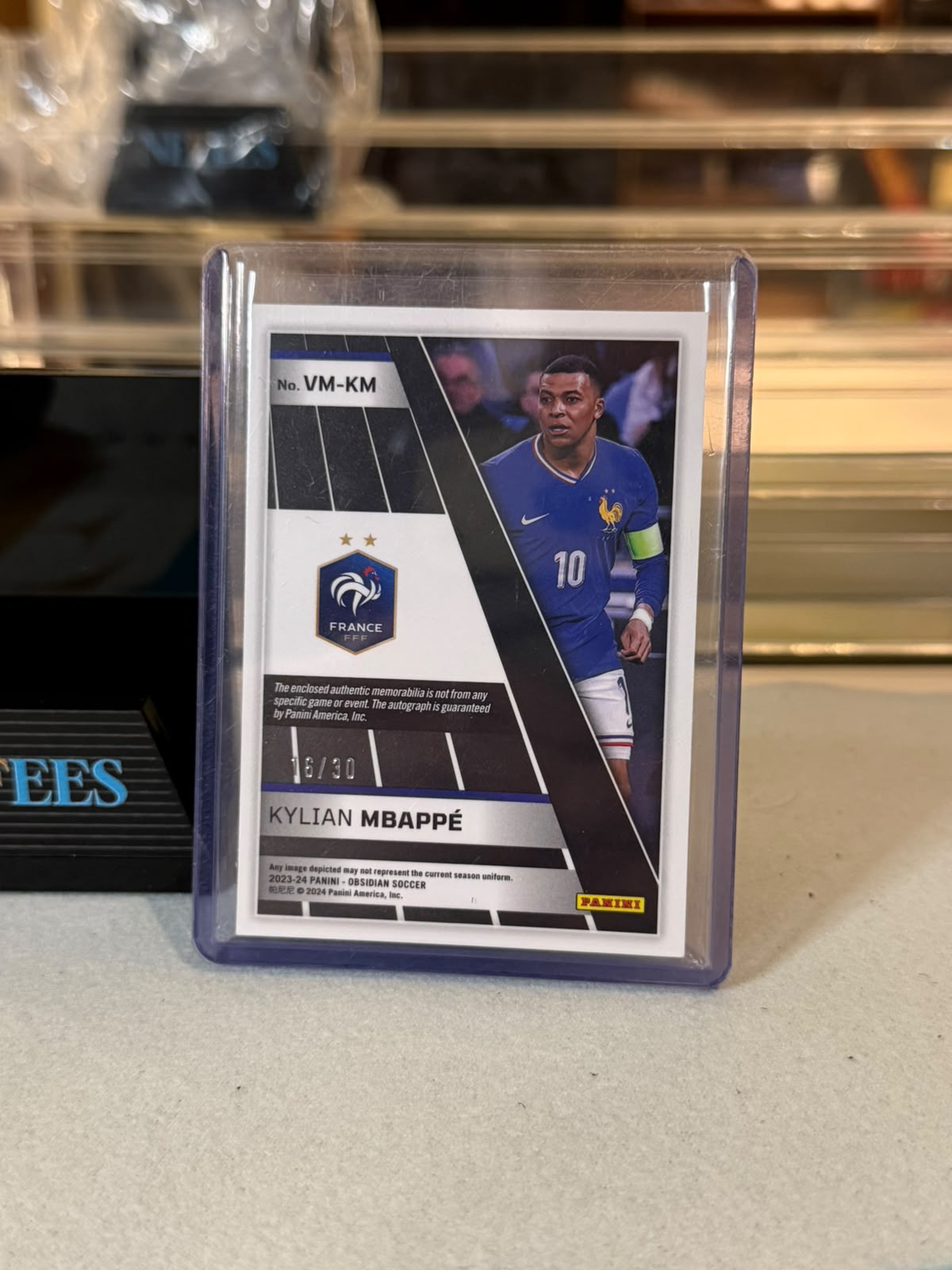 Kylian Mbappe France C0000833 front
