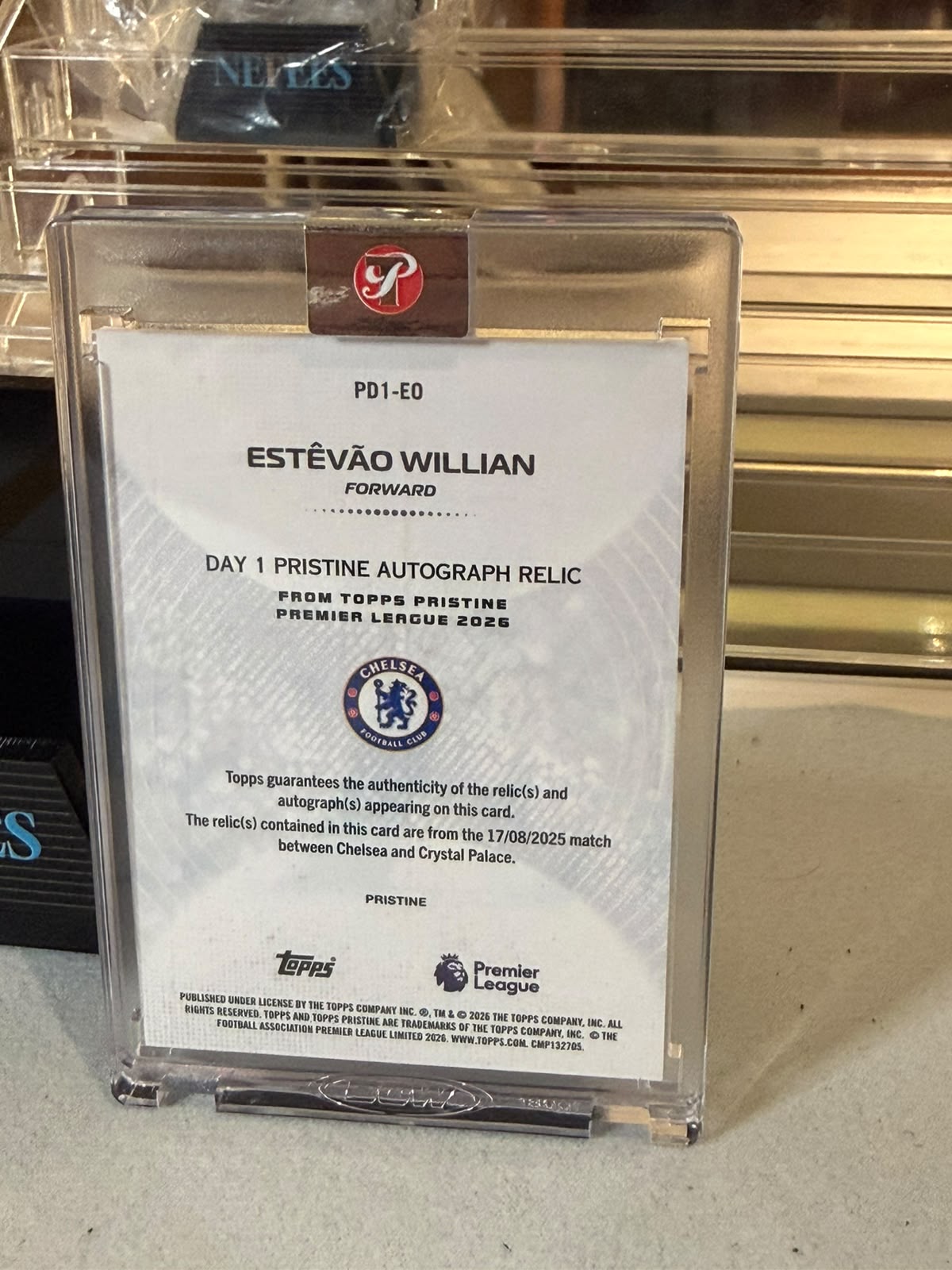Estevao Willian Pristine Chelsea C0000843 front