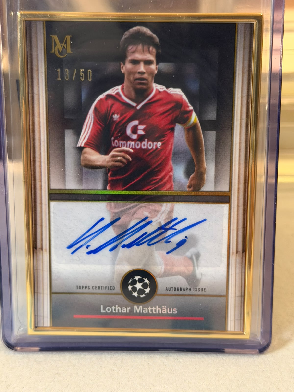 FC Bayern batch card SKU C0000471 front