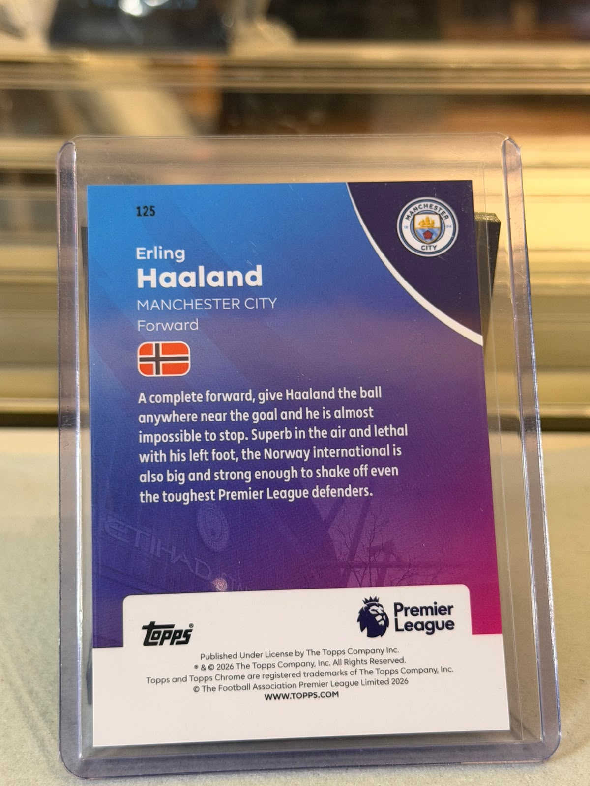 Erling Haaland - back