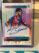 Marc Bernal 021/100 Inception Immersion Autograph – Topps Inception UEFA Club Competitions 2024/25 – FC Barcelona trading car