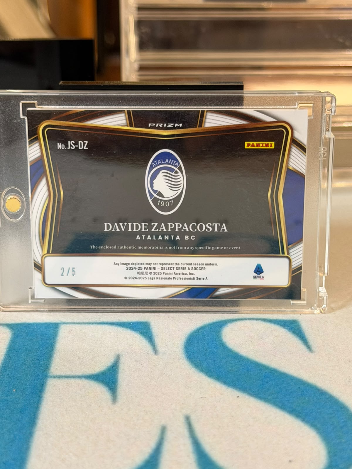 Davide Zappacosta back - 2024/25 Panini Select Serie A 2/5