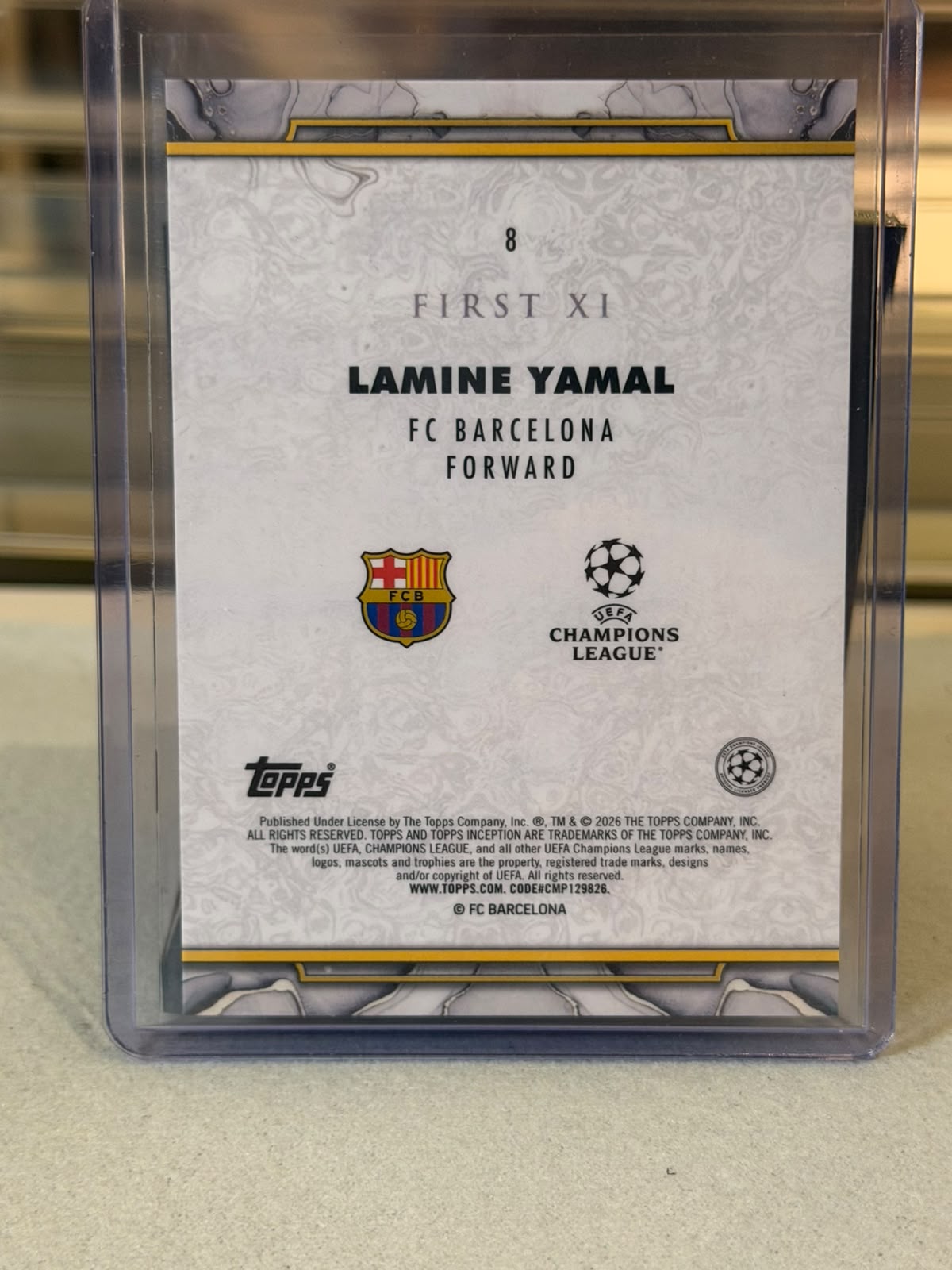 Lamine Yamal - back