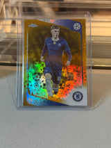Cole Palmer 38/50 #118 Gold Refractor 2025-26 Topps Chrome UEFA Champions League - front