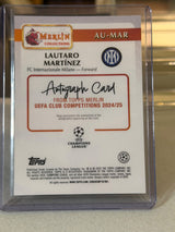 Lautaro Martínez back - 2024/25 Topps Merlin UEFA Club Competitions 60/75