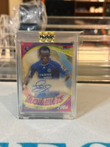 Michael Essien Chelsea Topps Finest Finest Moments Superfractor 1 of 1 autograph card image 2