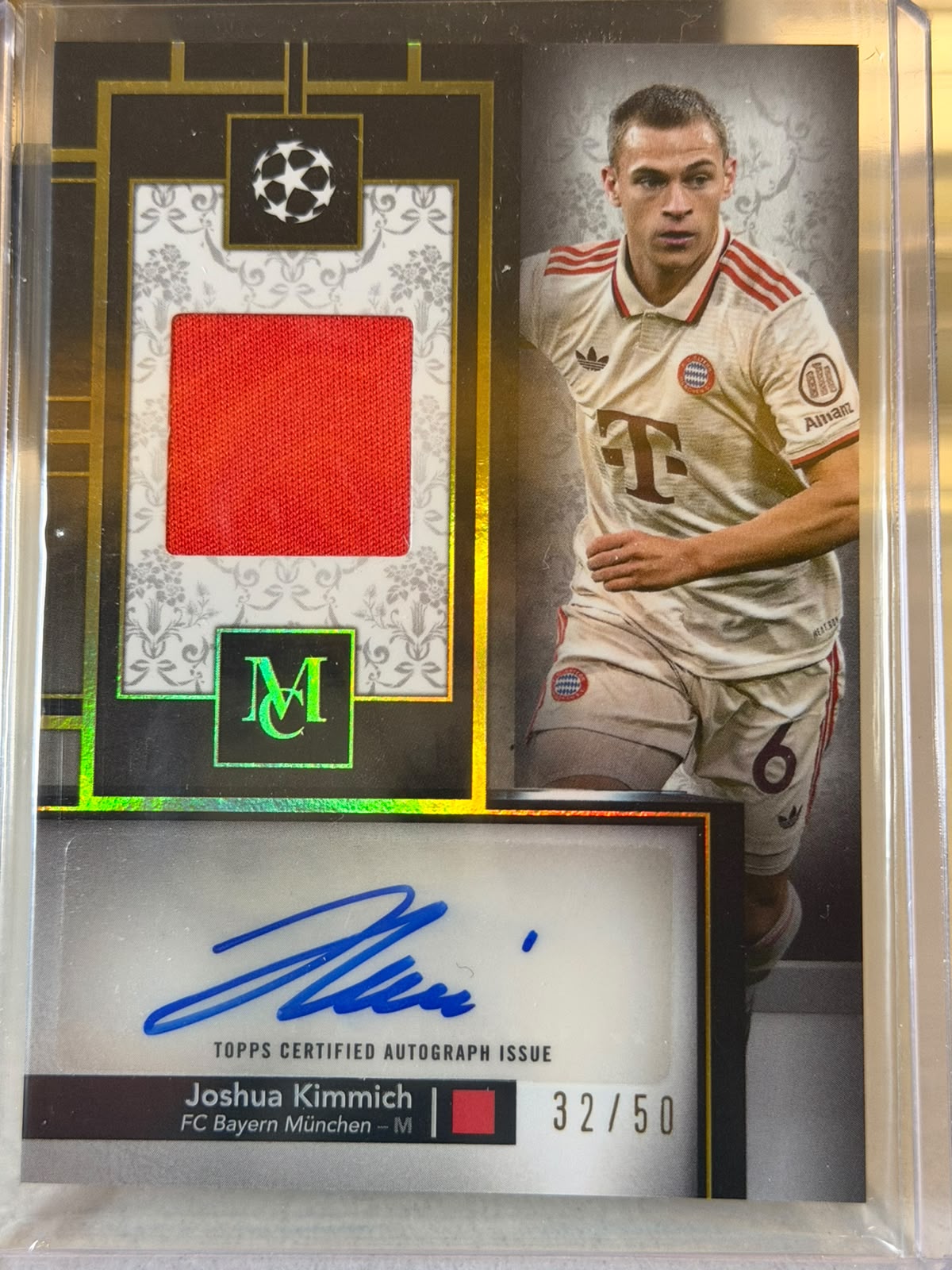 FC Bayern batch card SKU C0000478 front