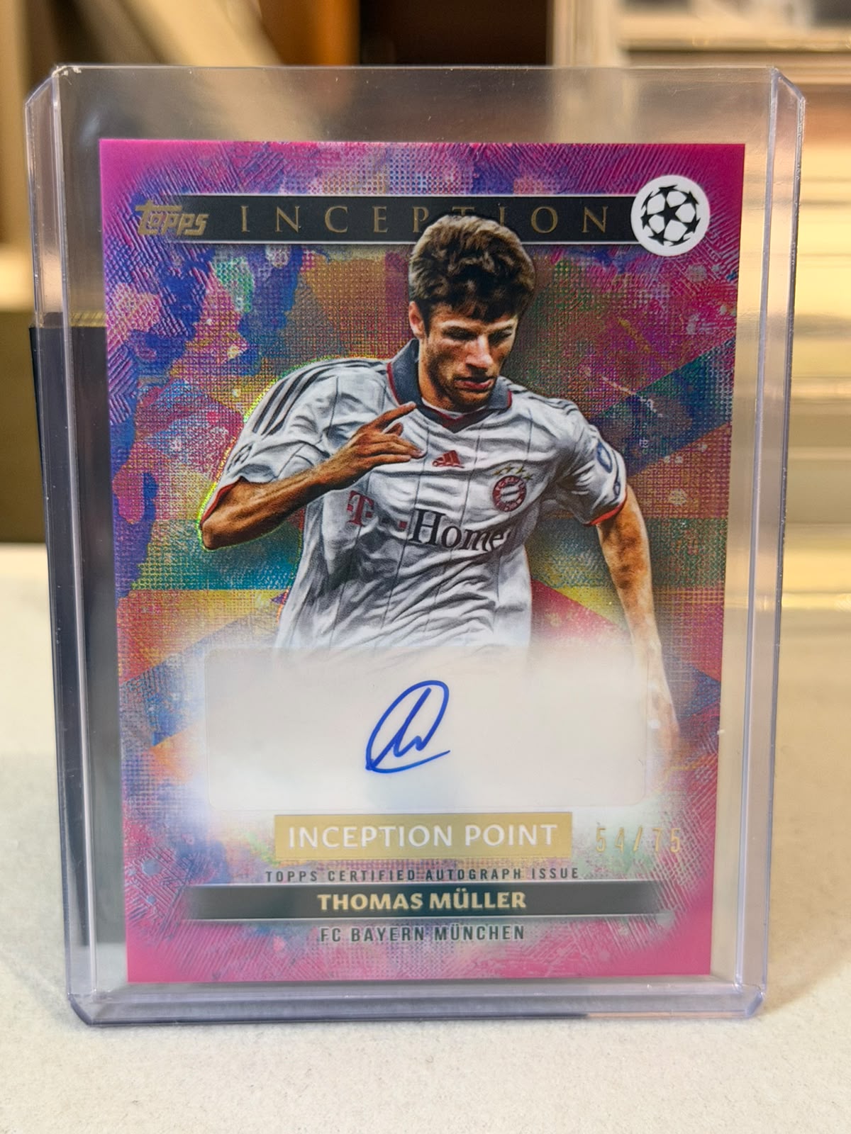FC Bayern batch card SKU C0000455 front